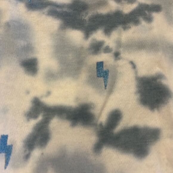 Vintage Havana Girls Blue Tie Dye With Lightning Bolts Joggers - Picture 3 of 8